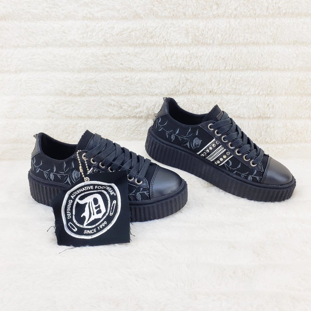 Gothic Rose Creeper Sneeker Sneaker